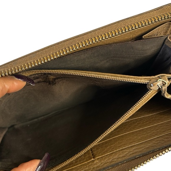 Gucci Brown SoHo Leather Wallet - Picture 5 of 9
